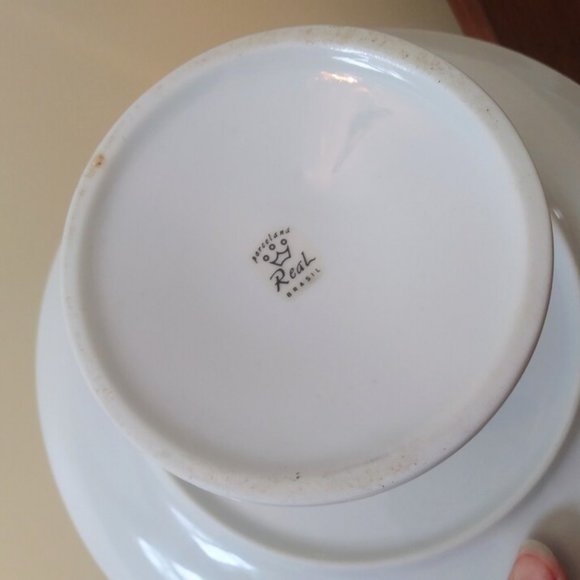 Porcelana Real Brasil Pedestal Cake Stand - Picture 2 of 5